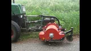 AGRITECSchlegelmäher GS33130 Front 3Punkt Kat1 Fendt Farmer 206V Feinschnittmesser 3 agritecde [upl. by Nairam]