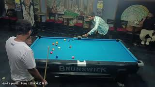 DovLins Pool 8Ball Sunday Doubles Tournament Oct 20 2024Finals GauravSrinivas vs SiddhantTanmay [upl. by Aelanna]