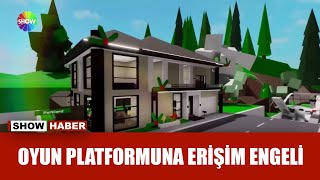 Popüler oyun platformu Robloxa erişim engeli [upl. by Lantha217]