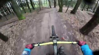 Bikepark Beerfelden 2016  yellow viper gopro session [upl. by Ojibbob]