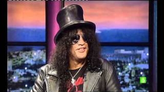 Slash en Buenafuente 8112010 Entrevista completa [upl. by Tollman787]