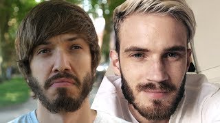 BECOMING PEWDIEPIE TrottsNewHair [upl. by Tad]