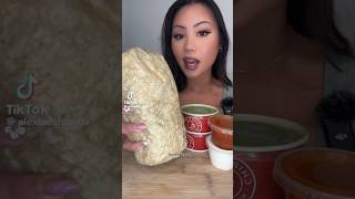 Epic Giant Burrito Mukbang  Massive Spicy Burrito Eating  Fusion amp Crave Food Review [upl. by Atinit]