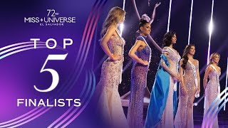 72nd MISS UNIVERSE  TOP 5  Miss Universe [upl. by Isdnil]