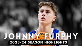 Johnny Furphy 202324 Kansas Jayhawks Highlights [upl. by Yentnuoc]