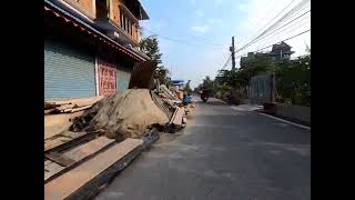 Cycling to Private Tuition in Tarahara tarahara cycling ilovetarahara [upl. by Akiemehs]