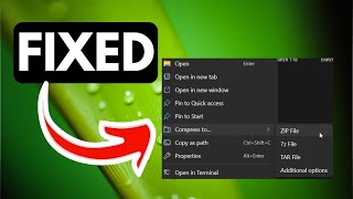 How to Zip or Unzip Files in Windows 11 [upl. by Atilef]