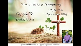 Drien Croukamp se Lewensviering [upl. by Hsirk]