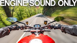 Ducati Streetfighter V2 sound RAW Onboard [upl. by Imailiv]