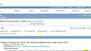 Westlaw IE Searching Tutorial [upl. by Olra819]