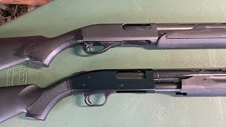 Mossberg 500 vs Remington 870 Express  The Most Popular 12 Gauge Pump Action Shotguns [upl. by Ahterod65]