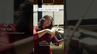 keyshiacole love violin violincover bayarea wedding weddings instrumental violinist shorts [upl. by Arodaeht]