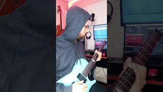 Sorry for the shitty Harmonics🤣😋 Before I forget  Slipknot Using my drop C guitar with pitchproof [upl. by Elleiram]