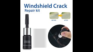 Windshield Chip Repair Kit 2 Bottles Nano Glass Repair  Review [upl. by Aelam]