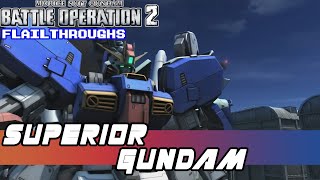 Gundam Battle Operation 2 MSA0011 Superior Gundam [upl. by Sherman]