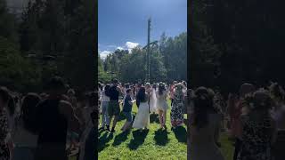 Midsommar Dance around the pole [upl. by Langbehn]