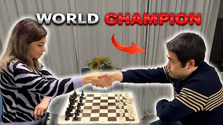 Can I beat the WORLD CHAMPION in Fischer Random Chess [upl. by Steven]