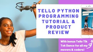 Tello Drone Python Programming Tutorial amp Product Review [upl. by Ronica]