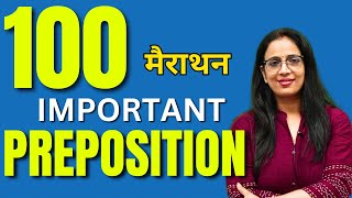 100 Important Preposition For Beginners  English With Rani Maam [upl. by Atirys]