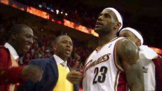 Kanye Wests Amazing Video LeBron James 2009 NBA MVP [upl. by Kanal]