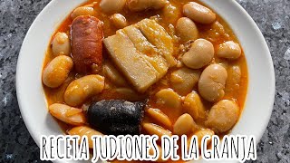 Judiones de la Granja Receta fácil y muy rica [upl. by Anrev]