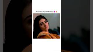 Devil version is worse😈🔥 sarahkhan sarahkhanattitude girlattitudestatus girlattitude girlpower [upl. by Ahseal]