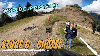 Stage 6 Practice  Enduro World Cup Châtel [upl. by Anigue73]