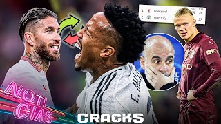 Grave lesión de MILITAO piden a RAMOS  ¡Pep no para de PERDER Reds a 5 Palanca culé y MEGAFICHAJE [upl. by Arahas]