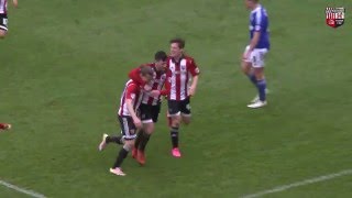 Match Highlights Ipswich Town 1 Brentford 3 [upl. by Eiboj]