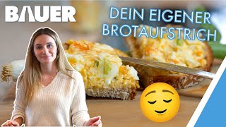 DEIN EIGENER BROTAUFSTRICH 🍞  Leckerer Eiersalat mit selbstgemachter Mayonnaise in 10 Minuten [upl. by Winchester]