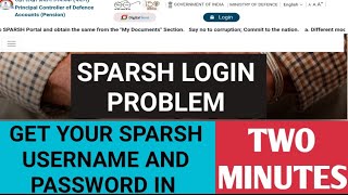 How to get your Sparsh Username and Password in two minutes [upl. by Kerby]