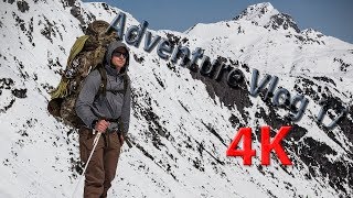 Melting snow and avalanches  Adventure Vlog 17  Hilleberg Unna Carinthia G350 MYOG Backpack [upl. by John]