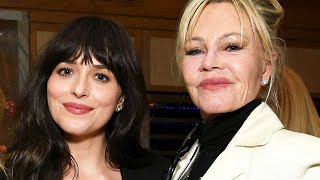 Dakota Johnson Reveals How Mom Melanie Griffith Embarrassingly Introduced Her to Barack Obama [upl. by Pavyer]