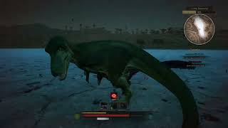 The last fight of old Deinonychus before TLC on officjal servers Path Of Titans [upl. by Olenta]