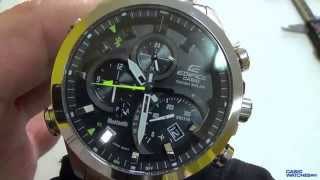 Casio  Edifice EQB500D1AER Review [upl. by Gaivn]