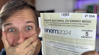 MINHA OPINIÃO SINCERA SOBRE O 2º DIA DO ENEM 2024 ANÁLISE DA PROVA [upl. by Acsisnarf]