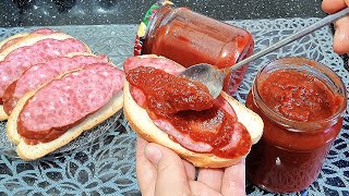 КЕТЧУП ПЕРЕСТАЛА ПОКУПАТЬ В МАГАЗИНЕ ГОТОВЛЮ САМА РЕЦЕПТ ВКУСНОГО ДОМАШНЕГО КЕТЧУПА [upl. by Ahsyle]