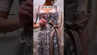 The hidden meaning behind the bow position 🎀✨ dirndlbow oktoberfest dirndl [upl. by Otho]