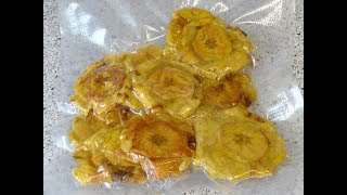 Como mantener por mas tiempo los Patacones o tostones [upl. by Saudra590]