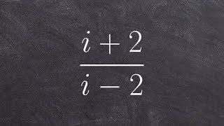 Tutorial  Dividing complex numbers ex 21 i  2i  2 [upl. by Nillor]