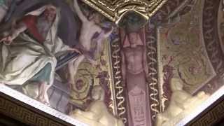 Vatican Museums  Ceiling Painting  Near the Sistine Chapel [upl. by Peggie]