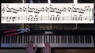 Adventure Of A Lifetime  Coldplay  Piano Cover Video by YourPianoCover [upl. by Perkins]