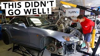 How NOT To Remove an S2000 Engine  Project BADASS2000  EP18 [upl. by Ueihttam]