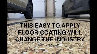 This Easy To Install Single Component Polyaspartic flooring system will change the industry [upl. by Soraya]