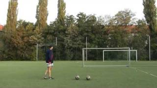 Learn Free Kick like David Beckham Cristiano Ronaldo  Robin Van Persie Shooting Technique Tutorial [upl. by Disharoon]