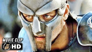 First Colosseum Battle Scene  GLADIATOR 2000 Movie CLIP HD [upl. by Meta]