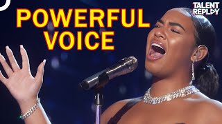 AGT Judges Speechless as Brooke Bailey Brings Aretha to Life [upl. by Rock788]