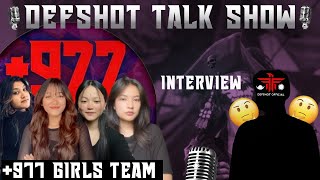 DEFSHOT TALK SHOW  977 ESPORTS NEPAL [upl. by Aicatsal]