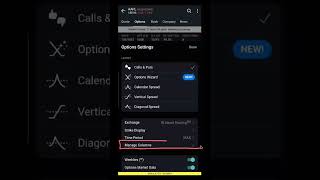 Adding Columns In The New IBKR Option Chain IBKR shorts [upl. by Wyck]