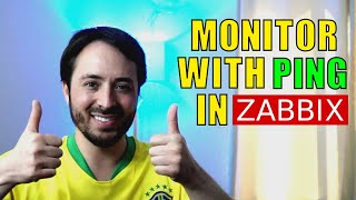 How To Set Up Simple Ping Monitor In Zabbix [upl. by Daloris]